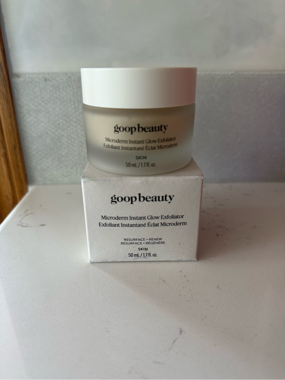 goop beauty Microderm Instant Glow Exfoliator — NEW IN BOX